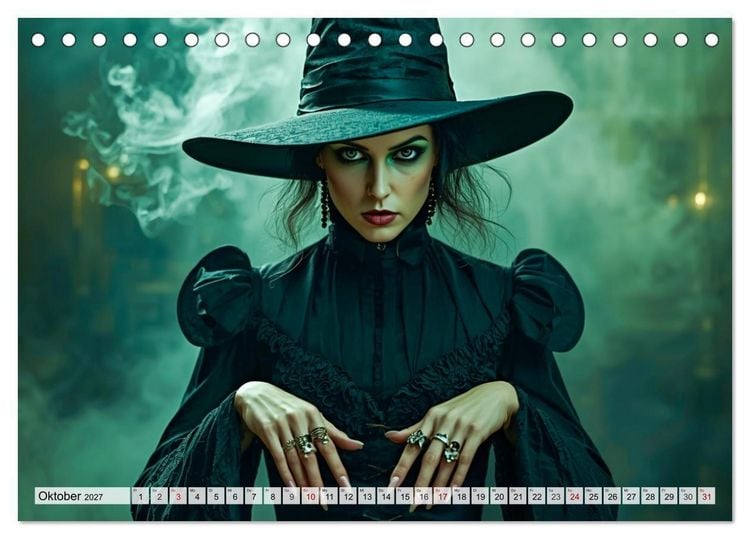 Produktbild: Der Zauberer von Oz &ndash; Die Reise zwischen Welten (Tischkalender 2027 DIN A5 quer), CALVENDO Monatskalender