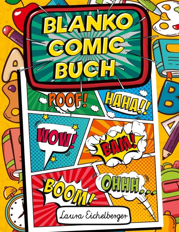 Produktbild: Blanko Comic Buch
