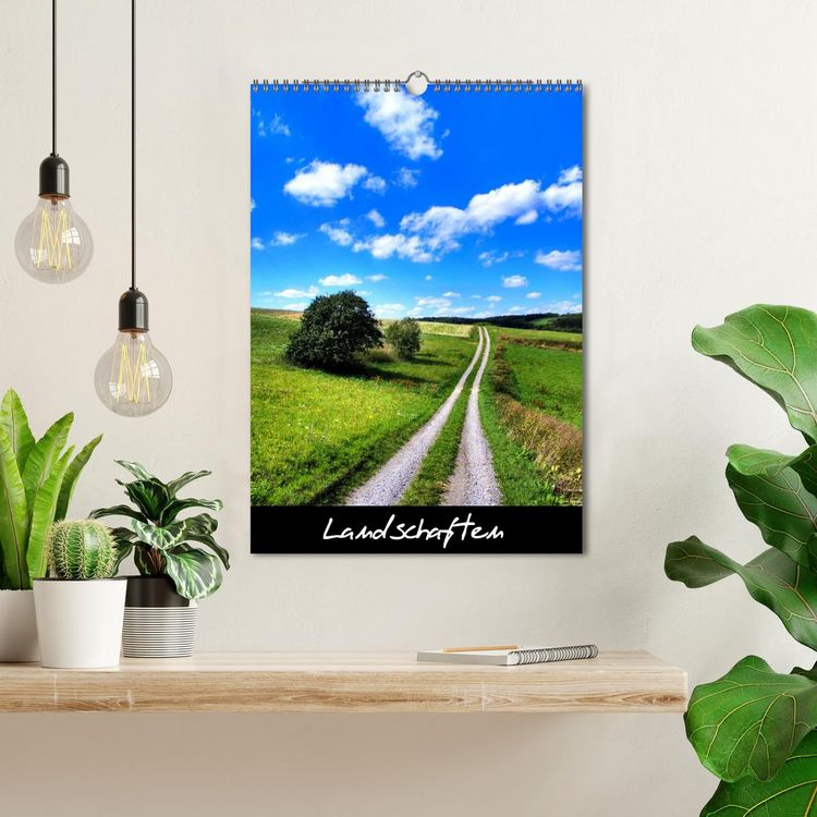 Produktbild: Landschaften (Wandkalender 2026 DIN A3 hoch), CALVENDO Monatskalender
