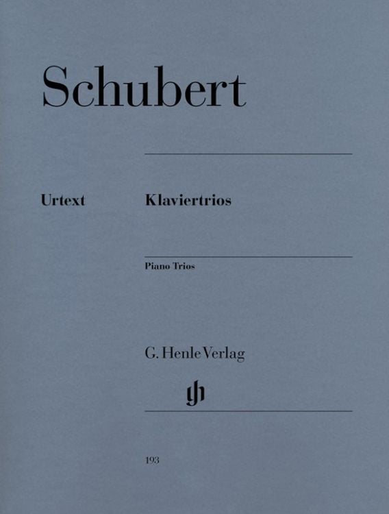 Bild vom Artikel Franz Schubert - Klaviertrios vom Autor Franz Schubert