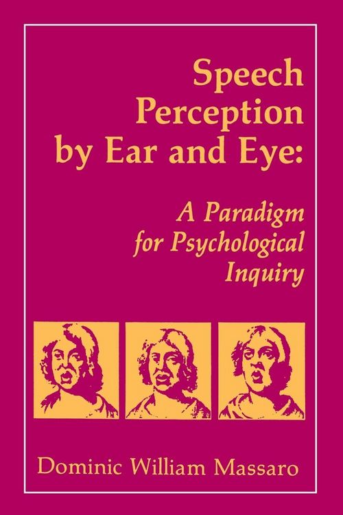 Produktbild: Speech Perception By Ear and Eye