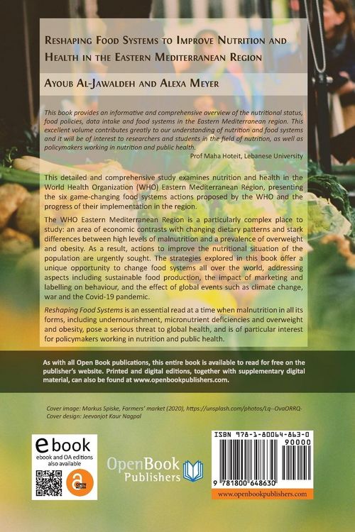 Produktbild: Reshaping Food Systems to improve Nutrition and Health in the Eastern Mediterranean Region
