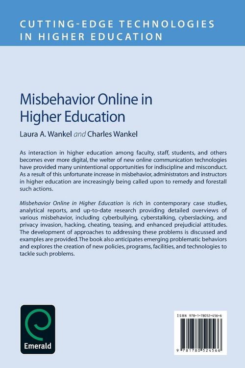 Produktbild: Misbehavior Online in Higher Education