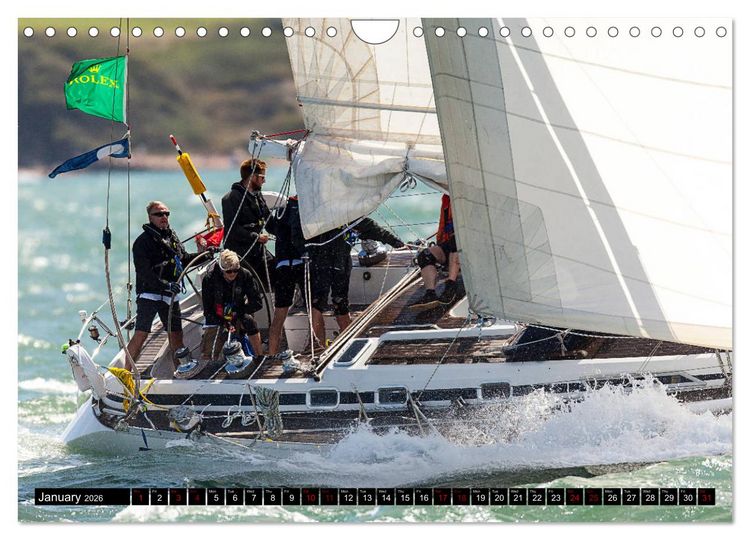 Produktbild: Rolex Fastnet Race (Wall Calendar 2026 DIN A4 landscape), CALVENDO 12 Month Wall Calendar