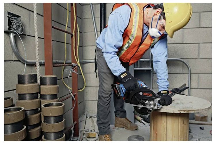 Produktbild: Bosch Professional GKM 18V-50 Akku-Handkreiss&auml;ge Schnitttiefe max. (90&deg;) 50 mm ohne Akku 18 V