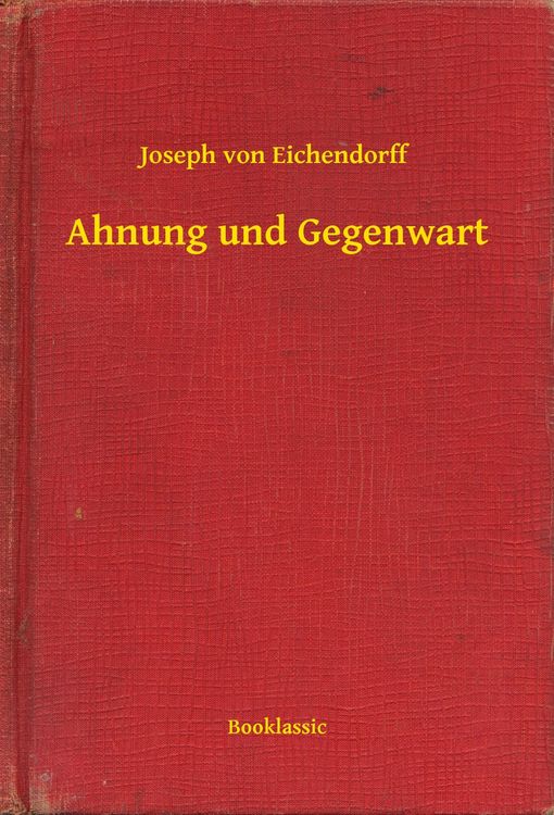 Produktbild: Ahnung und Gegenwart