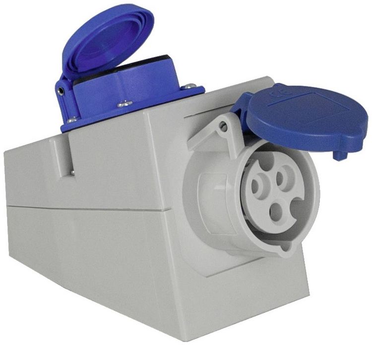Produktbild: AS Schwabe 61449 CEE Wandsteckdose 16A 230V 1St.