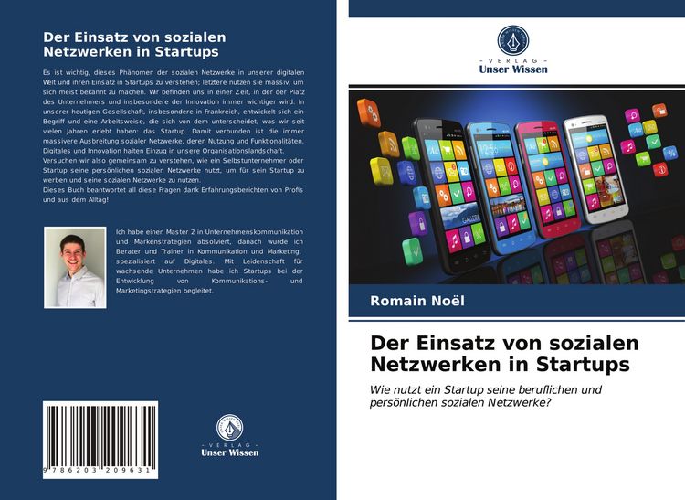 Produktbild: Der Einsatz von sozialen Netzwerken in Startups