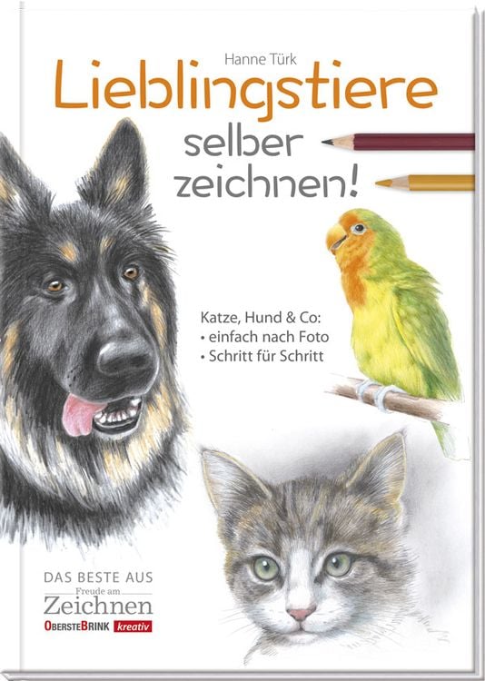 Produktbild: Lieblingstiere selber zeichnen!