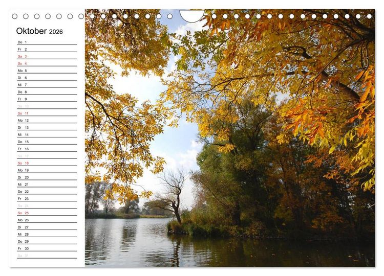 Produktbild: Die Jahreszeiten im Havelland (Wandkalender 2026 DIN A4 quer), CALVENDO Monatskalender