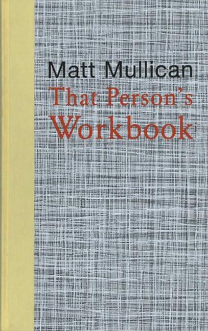 Produktbild: Matt Mullican: That Person's Workbook