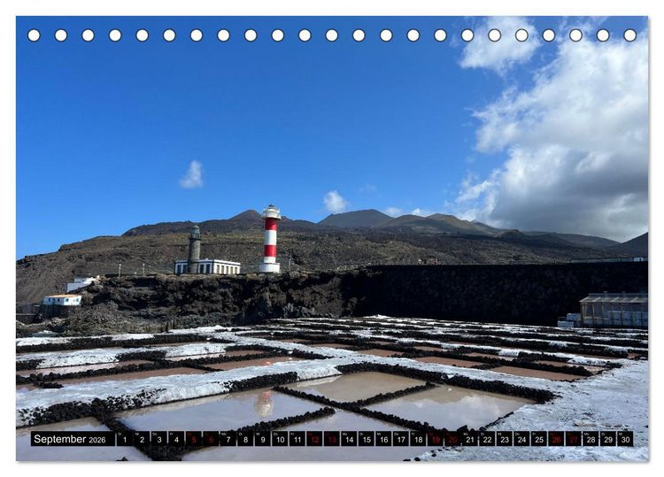 Produktbild: La Palma - Eine Reise &uuml;ber die La Isla Bonita (Tischkalender 2026 DIN A5 quer), CALVENDO Monatskalender