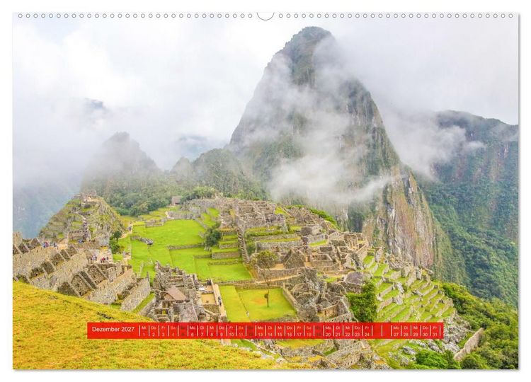 Produktbild: Peru - Magie der Anden (hochwertiger Premium Wandkalender 2027 DIN A2 quer), Kunstdruck in Hochglanz