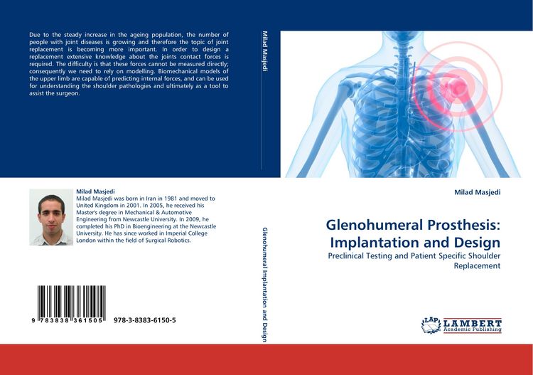 Produktbild: Glenohumeral Prosthesis: Implantation and Design