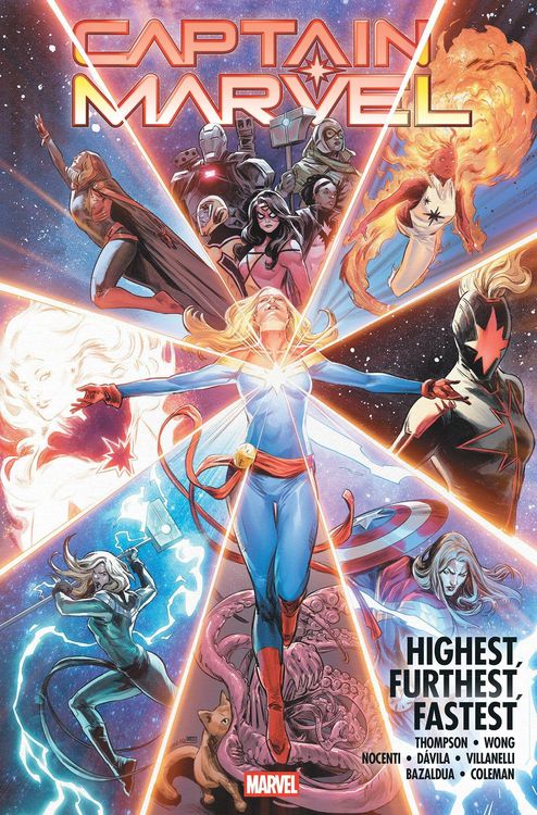 Produktbild: Captain Marvel: Highest, Furthest, Fastest Omnibus Carmen Carnero Cover