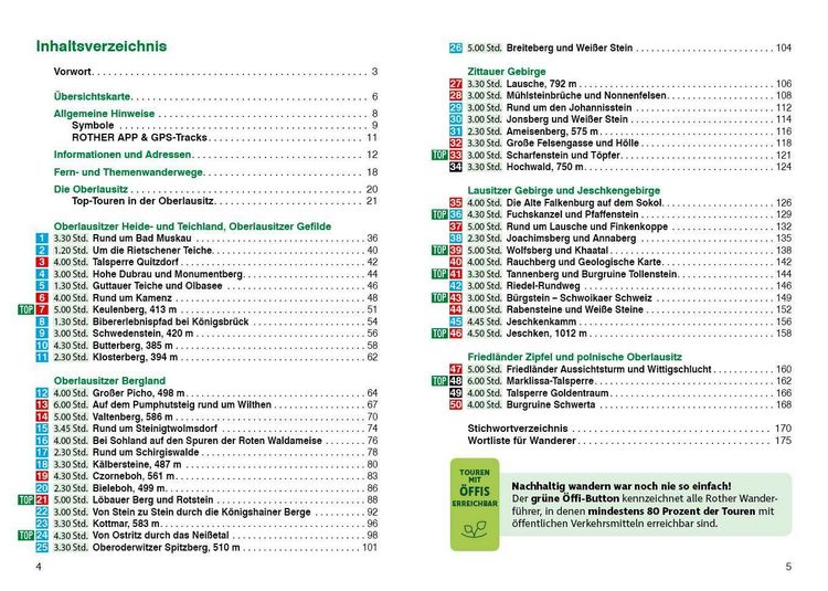 Produktbild: ROTHER Wanderf&uuml;hrer Oberlausitz. 50 Touren im Zittauer und Lausitzer Gebirge im Dreil&auml;ndereck Deutschland, Polen und Tschechien