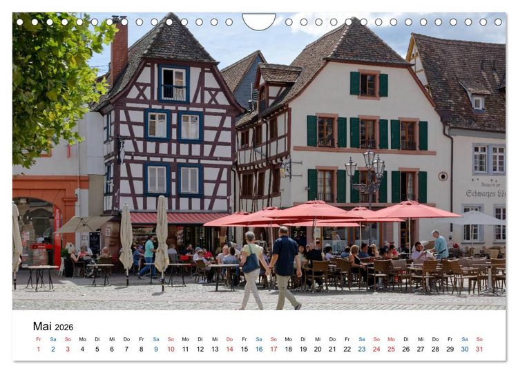 Produktbild: Neustadt an der Weinstra&szlig;e - Ansichtssache (Wandkalender 2026 DIN A4 quer), CALVENDO Monatskalender
