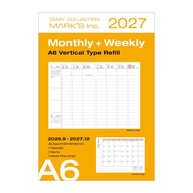 Produktbild: Refill // 2026/27 Diary A6