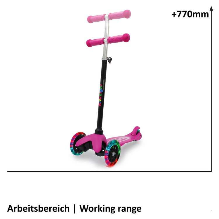 Produktbild: Jamara KickLight Scooter pink