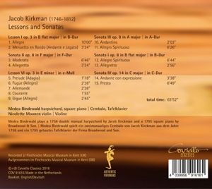 Produktbild: Lessons and Sonatas