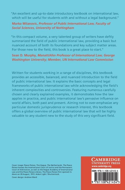 Produktbild: An Introduction to Public International Law