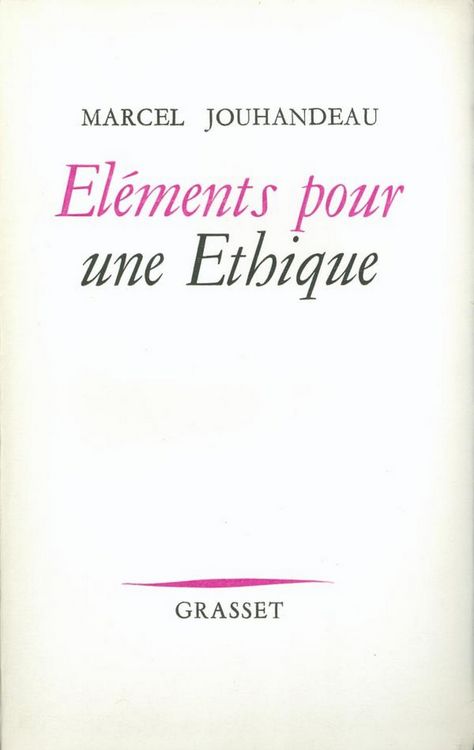 Produktbild: &Eacute;l&eacute;ments pour un &eacute;thique