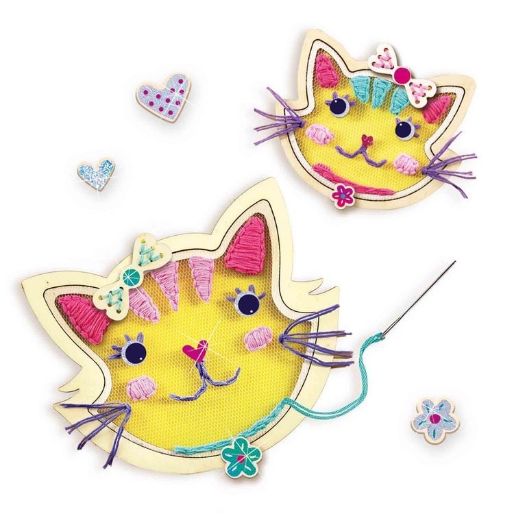 Produktbild: SES CREATIVE Stickset Katze