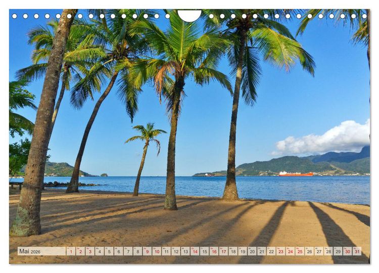 Produktbild: Brasilien - Zwischen Iguazu und Rio (Wandkalender 2026 DIN A4 quer), CALVENDO Monatskalender