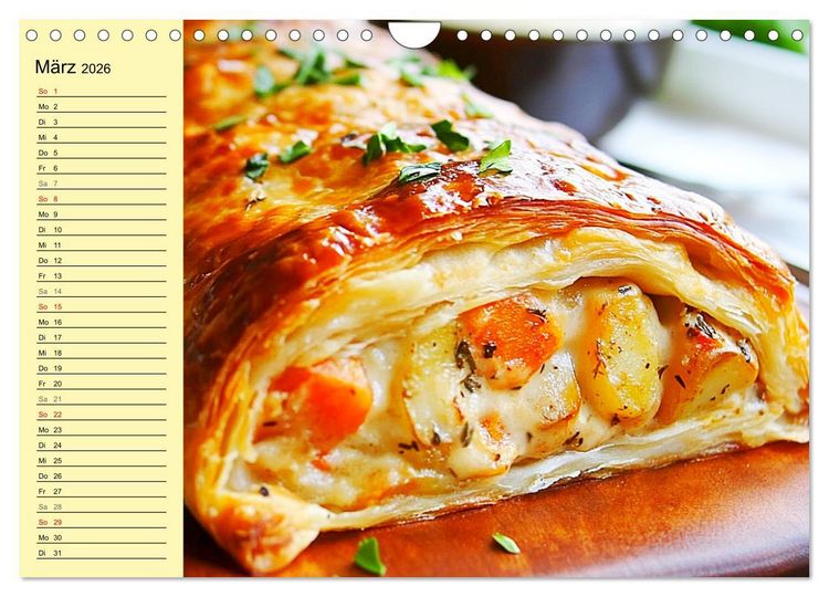 Produktbild: Herzhafte Kartoffeln. Leckeres aus der Super-Knolle (Wandkalender 2026 DIN A4 quer), CALVENDO Monatskalender