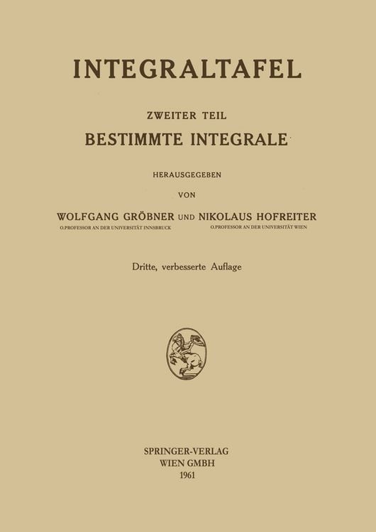 Produktbild: Bestimmte Integrale