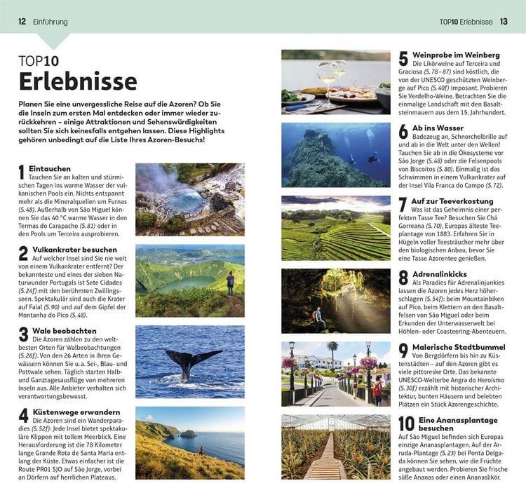 Produktbild: TOP10 Reisef&uuml;hrer Azoren