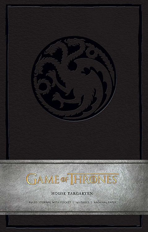 Produktbild: Game of Thrones: House Targaryen Hardcover Ruled Journal