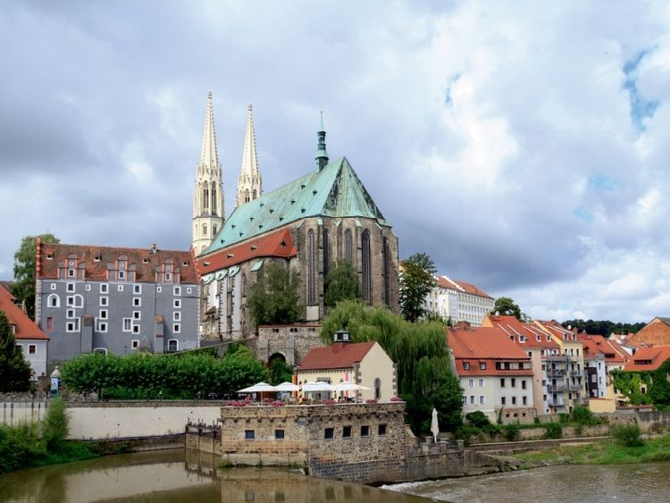 Produktbild: CALVENDO Puzzle Dier Stadtpfarrkirche St. Peter und Paul in G&ouml;rlitz | 1000 Teile Lege-Gr&ouml;&szlig;e 64x48cm Foto-Puzzle f&uuml;r gl&uuml;ckliche Stunden