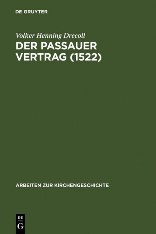 Produktbild: Der Passauer Vertrag (1552)