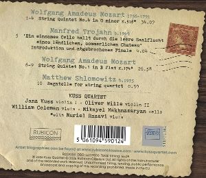 Produktbild: Mozart: String Quintets Nos. 1 & 4