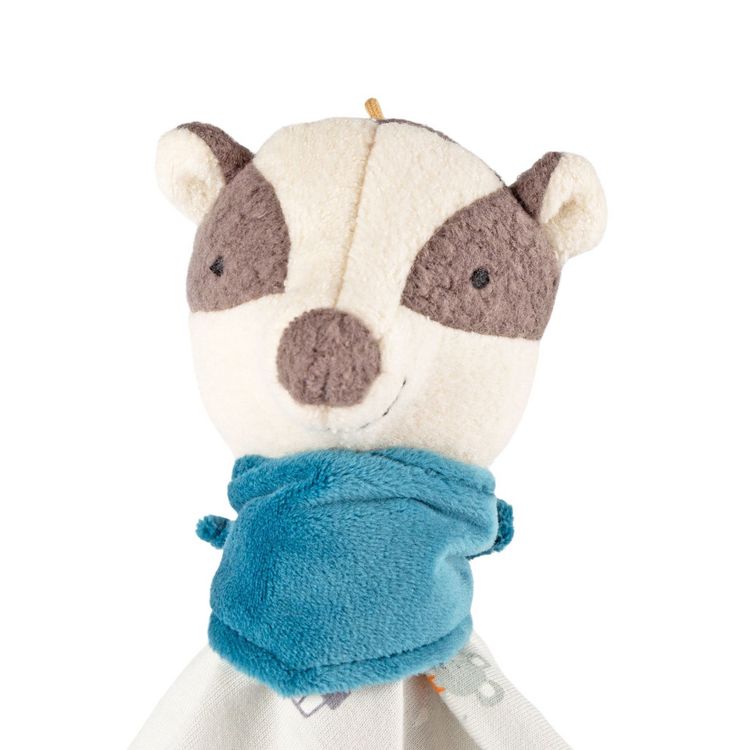 Produktbild: Sigikid 39918 - Schnuffeltuch Dachs, sigibaby, Baumwolle, 7x8x24cm