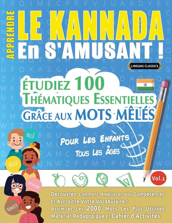 Produktbild: APPRENDRE LE KANNADA EN S'AMUSANT - POUR LES ENFANTS