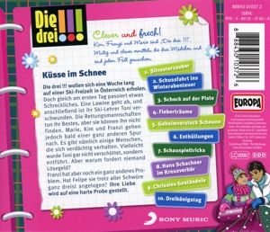 Produktbild: Die drei !!! 33. K&uuml;sse im Schnee (drei Ausrufezeichen)