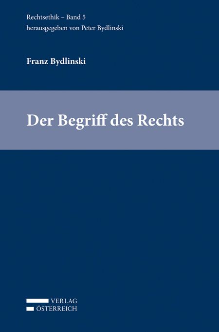 Produktbild: Der Begriff des Rechts
