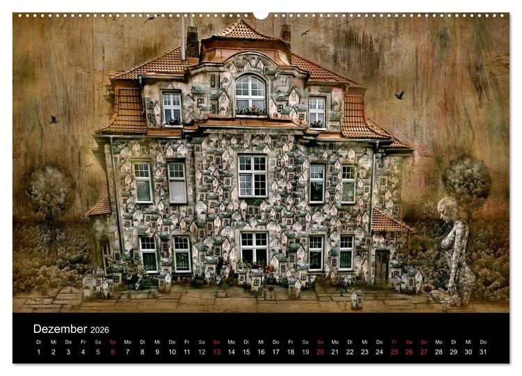 Produktbild: Moderner Surrealismus (Wandkalender 2026 DIN A2 quer), CALVENDO Monatskalender