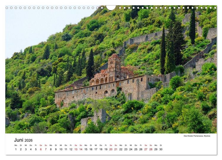 Produktbild: Wundersch&ouml;ne Highlights der griechischen Antike (Wandkalender 2026 DIN A3 quer), CALVENDO Monatskalender