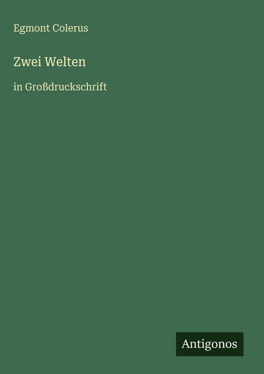 Produktbild: Zwei Welten