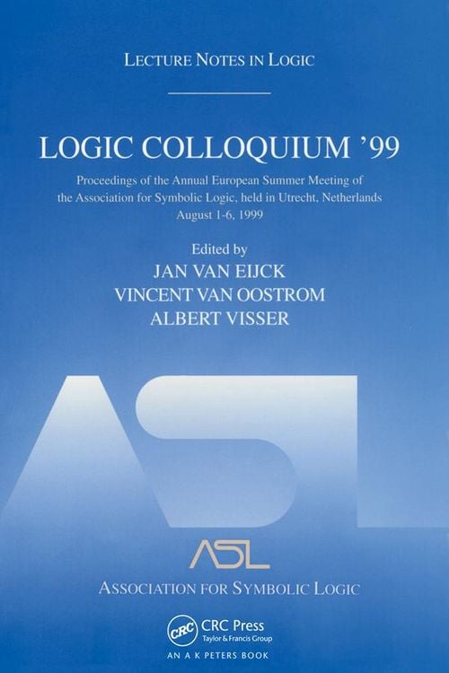 Produktbild: Logic Colloquium '99