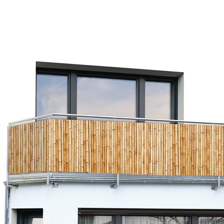Balkon-Sichtschutz Mod. Bambus, 5 m, UV- und witterungsbestndig kaufen