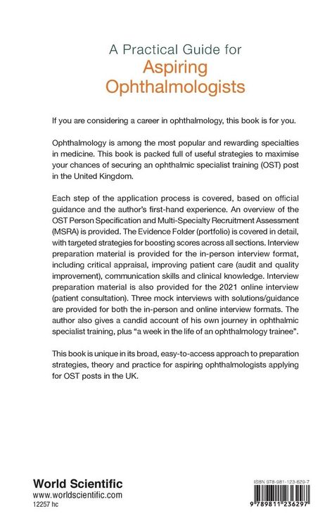 Produktbild: Practical Guide For Aspiring Ophthalmologists, a