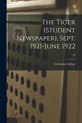 Produktbild: The Tiger (student Newspaper), Sept. 1921-June 1922; 24