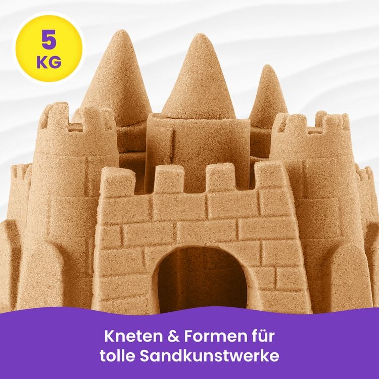 Produktbild: KNS Kinetic Sand - Braun (5 kg)