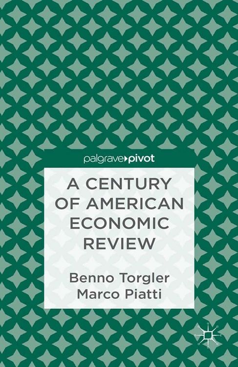 Produktbild: A Century of American Economic Review