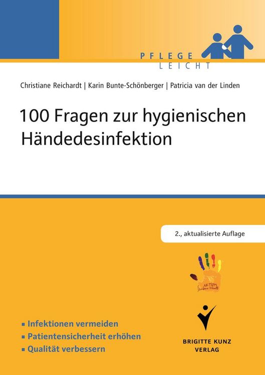 Produktbild: 100 Fragen zur hygienischen H&auml;ndedesinfektion