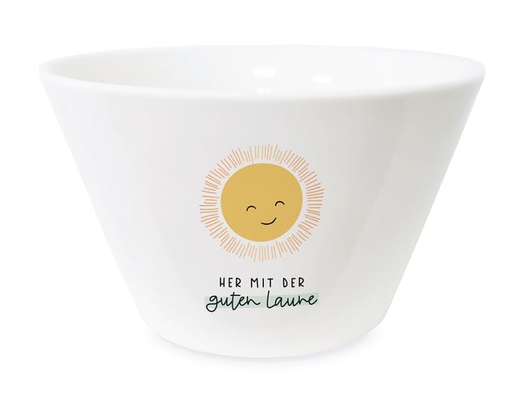 Produktbild: M&uuml;slischale Schreibkram M&uuml;slischale Her mit der guten Laune